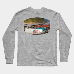 Morning at Sligo Boat Dock 2 Long Sleeve T-Shirt